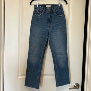 Abercrombie Ankle Straight Jeans